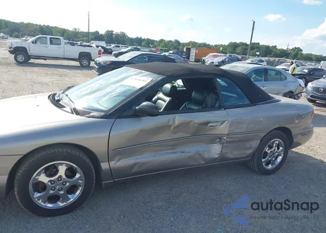 1999 Chrysler Sebring Jxi из США, поврежденный, VIN 3C3EL55H8XT611386